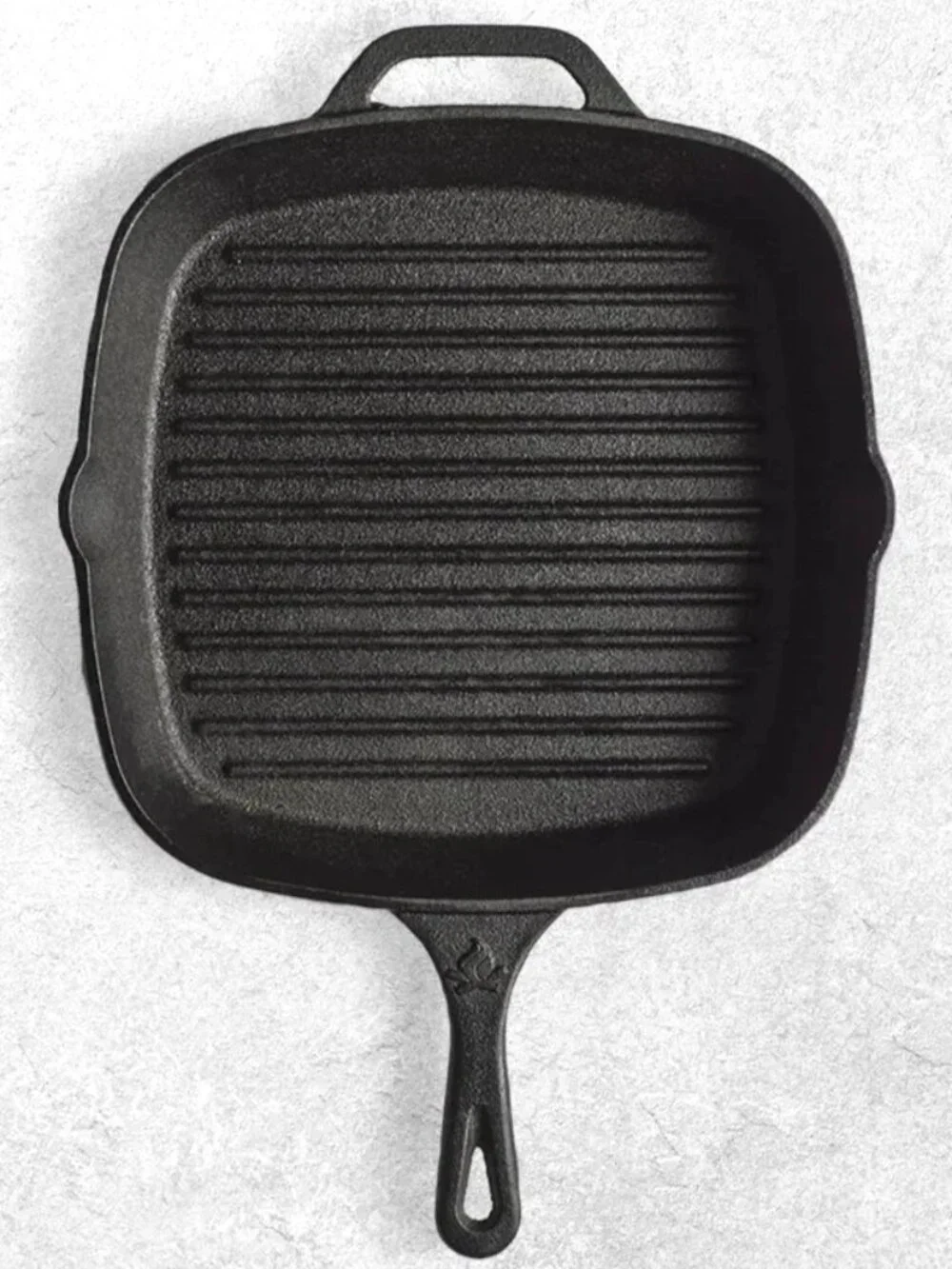 Backcountry Iron 8 Inch Square Skillet Pre-Seasoned Cast Iron Frying Pan NEW